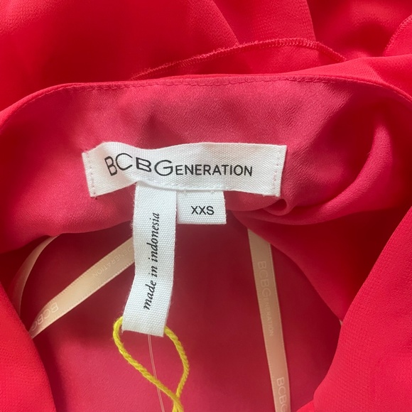 NWT BCBGeneration Halter Ruffle Dress - Picture 6 of 8